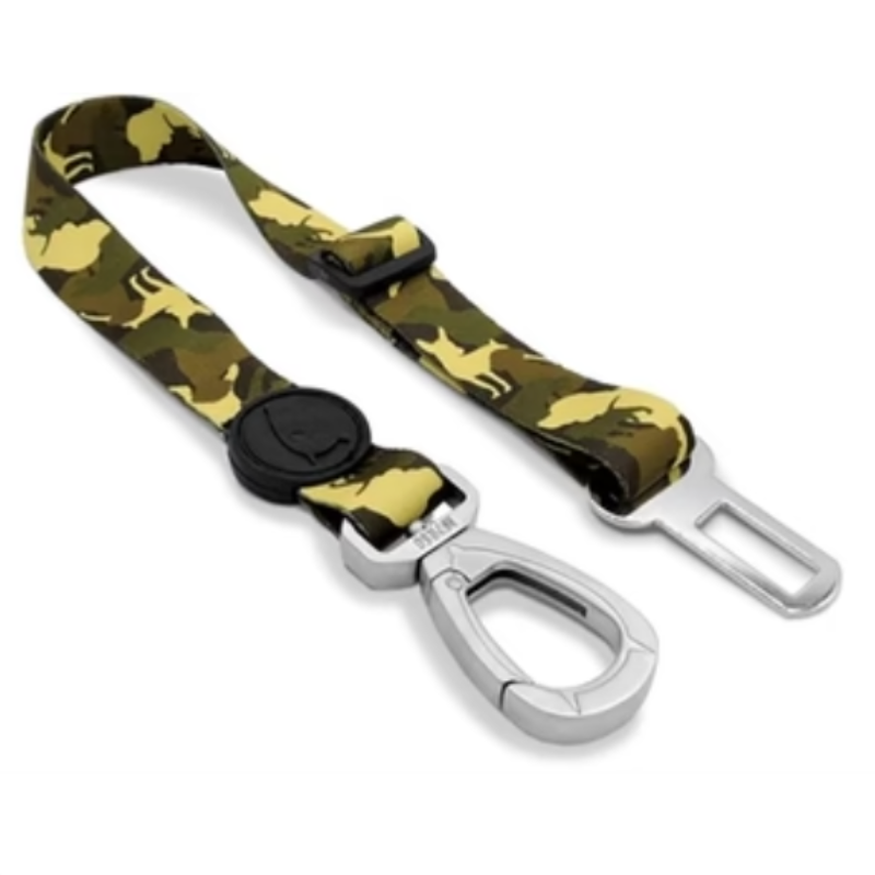 Morso Hundesicherheitsgurt Recyceltes Vollmetall Braun